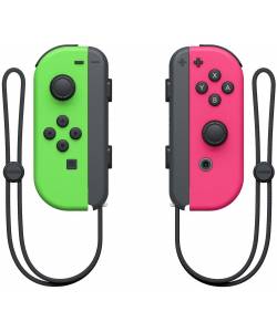 2 контролера Joy-Con (неоновий зелений/неоновий рожевий)