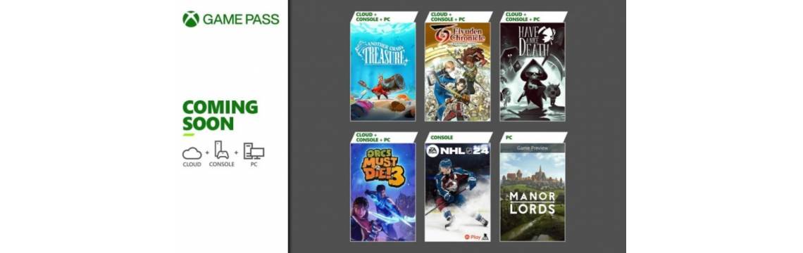 Які ігри додадуть у каталог Game Pass у другій половині квітня