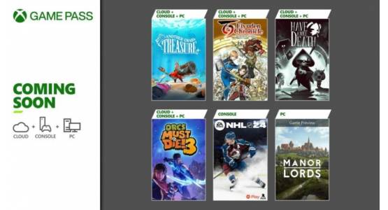 Які ігри додадуть у каталог Game Pass у другій половині квітня