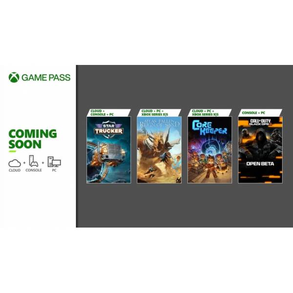 Поповнення Game Pass на кінець серпня