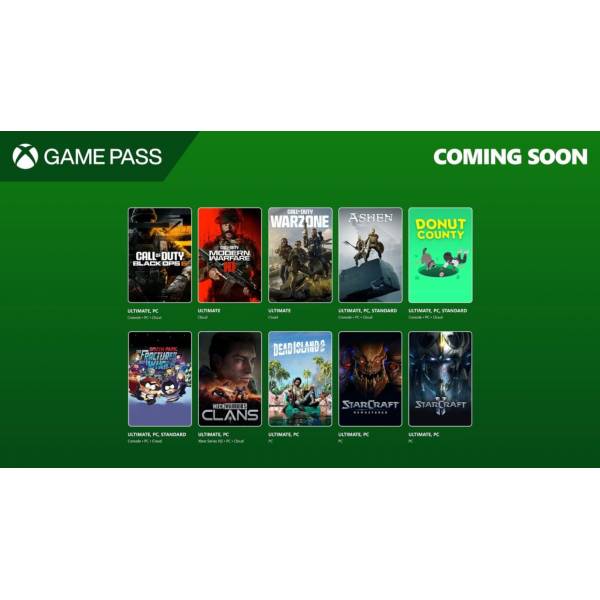 Ігри, які добавлять в другій половині жовтрня 2024 року