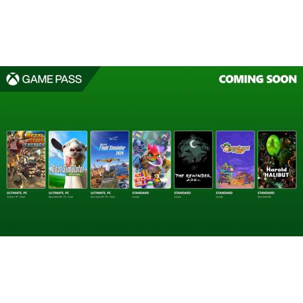 Поповнення каталогу Xbox/PC Game Pass у першій половині листопада 2024 року