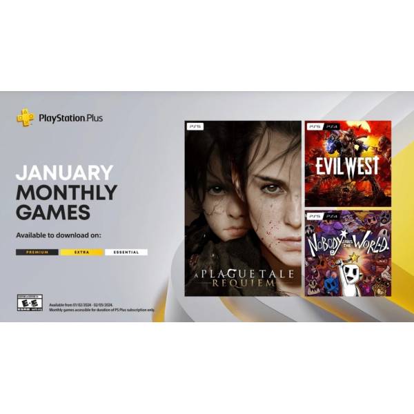 Безкоштовні ігри PlayStation Plus січень 2024