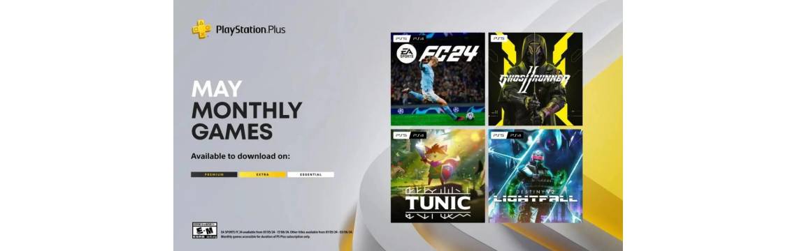 Відомі всі безкоштовні ігри PS Plus за травень 2024 року