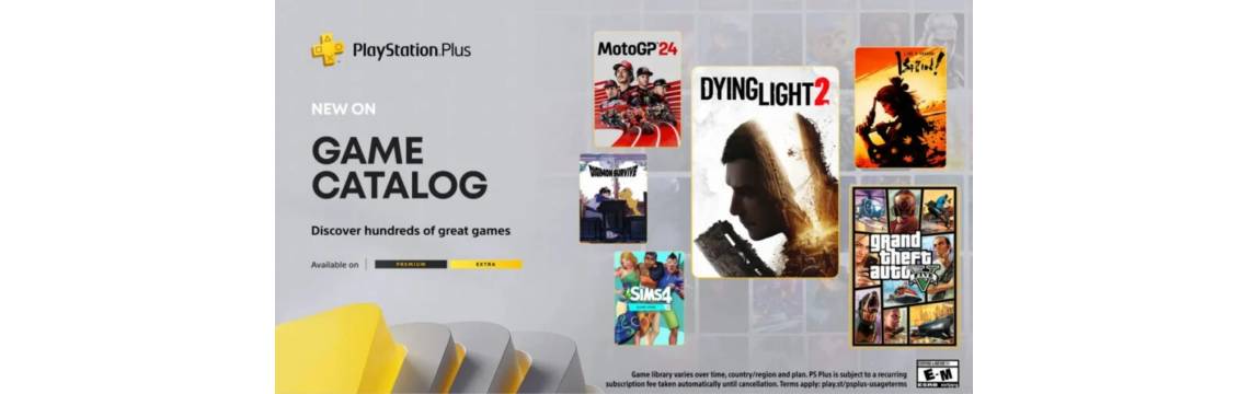 Поповнення каталогу PS Plus Premium та Extra у листопаді 2024 року