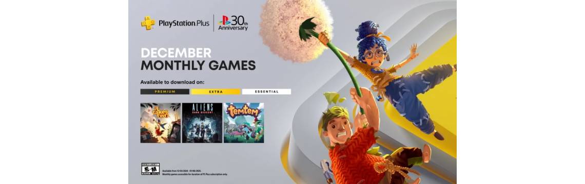 Що по PS Plus Грудень 2024?