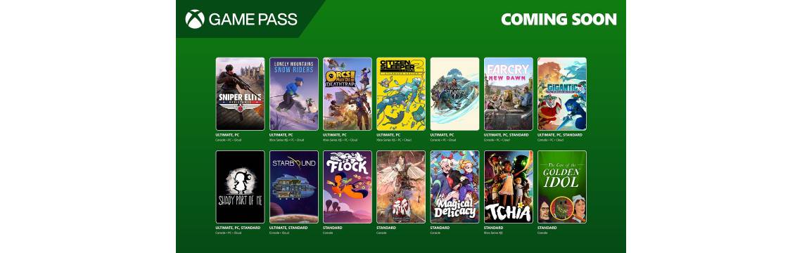 Microsoft оголосила 18 новинок Xbox Game Pass