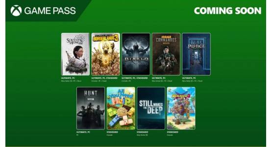 Xbox Game Pass квітень 2025