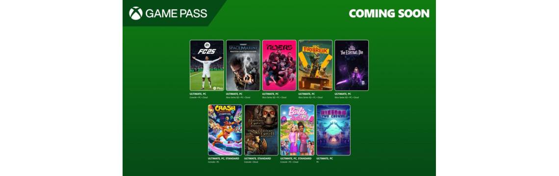 Xbox Game Pass першої половини червня