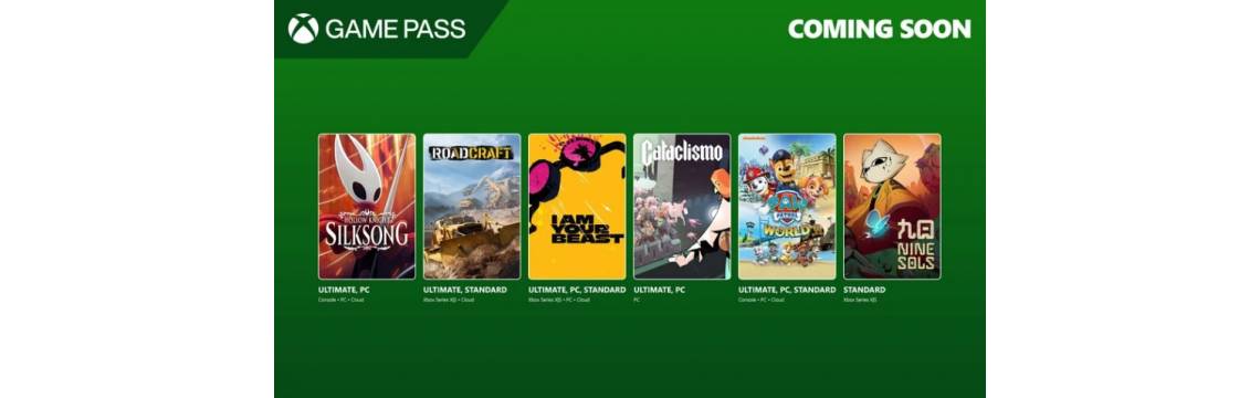 Поповнення каталогу Game Pass у першій половині вересня 2025