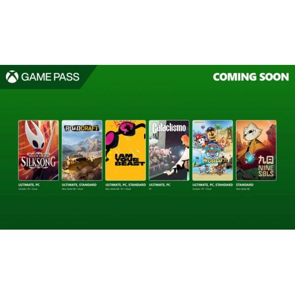 Поповнення каталогу Game Pass у першій половині вересня 2025