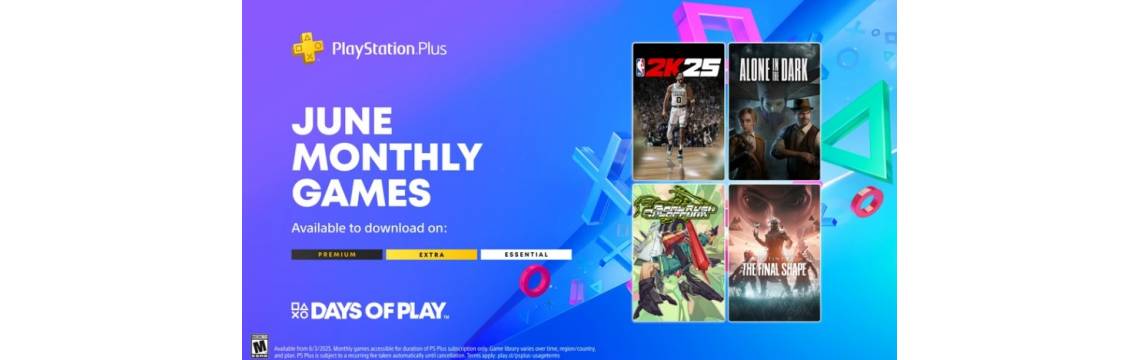 Ігри PlayStation Plus червень 2025