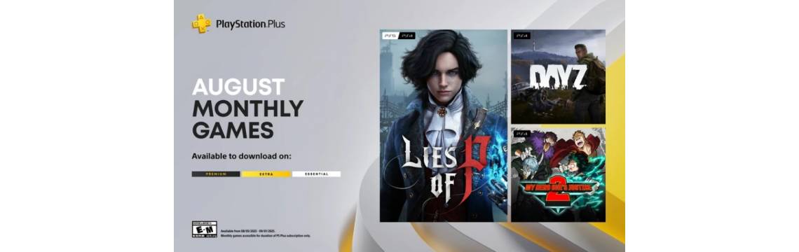 Ігри PS Plus на серпень 2025 