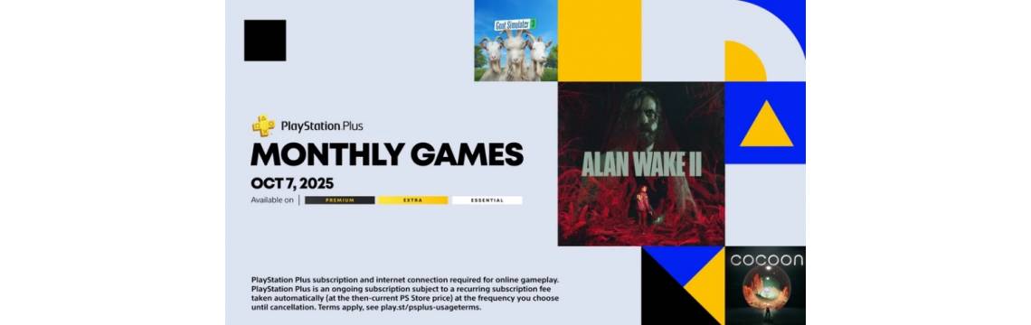 Ігри PlayStation Plus жовтень 2025