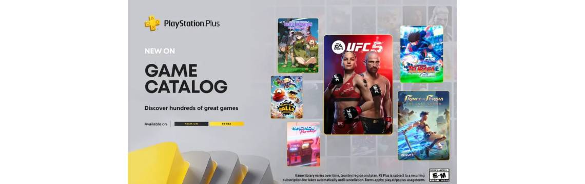Опубліковано нові ігри PS Plus Extra та Premium на березень 2025 року
