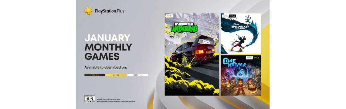 Ігри PlayStation Plus за січень 2026 року