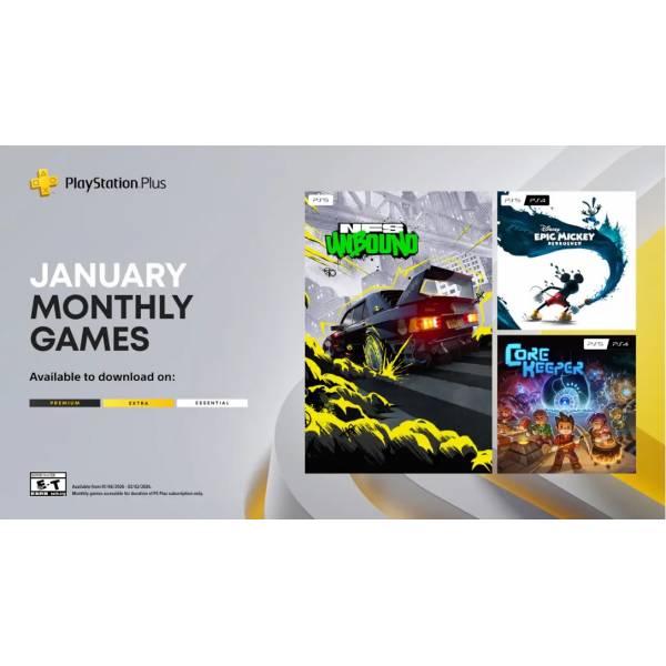 Ігри PlayStation Plus за січень 2026 року