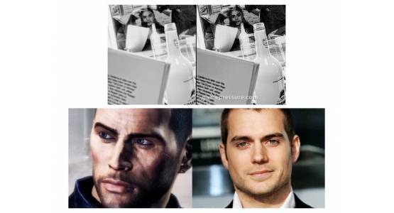 Генри Кавилл и Mass Effect