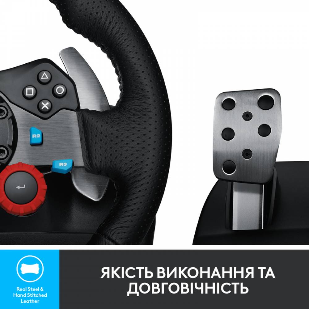 Ігрове кермо Logitech G29 Driving Force Racing Wheel (PS4/PS5/PC) (Ігрове кермо Logitech G29 Driving Force Racing Wheel (PS4/5/PC)) фото 4