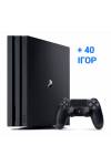 Б/У Sony Playstation 4 Pro 1 Тб + 40 ігор (PS 4 Pro) фото 2