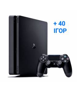 Б/В Sony Playstation 4 Slim 500 Гб + 40 ігор