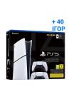 Sony PlayStation 5 Slim Digital Edition + DualSense + 40 ігор на 12 місяців (PS 5 Slim Digital Edition) фото 2