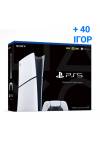 Sony PlayStation 5 Slim Digital Edition + 40 ігор на 12 місяців (PS 5 Slim Digital Edition) фото 2