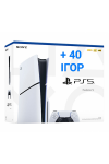 Sony PlayStation 5 Slim Blu-Ray Edition + 40 ігор на 12 місяців (PS 5 Slim Blu-Ray Edition) фото 2