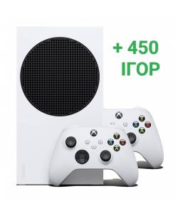 Б/В Microsoft Xbox Series S 512 Гб + Xbox Series Wireless Controller + 450 ігор на 10 місяців (Гарантія 3 місяців)