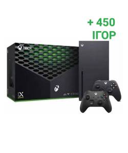 Microsoft Xbox Series X 1 Тб + Xbox Series Wireless Controller + 450 ігор на 10 місяців