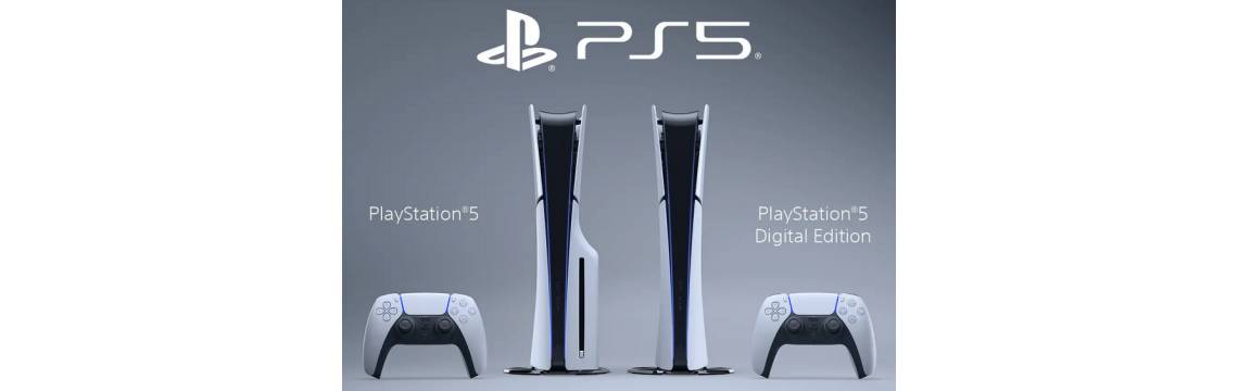 Вже вийшла Sony Play Station 5 Slim у версії з дисковводом та без 